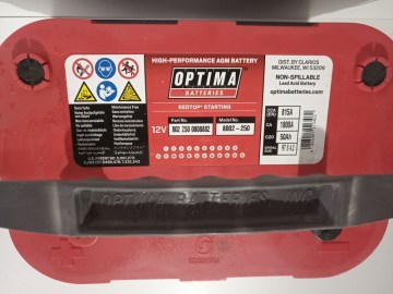OPTIMA AGM RED TOP RTS-4.2 50А 815А 802250000 (21)